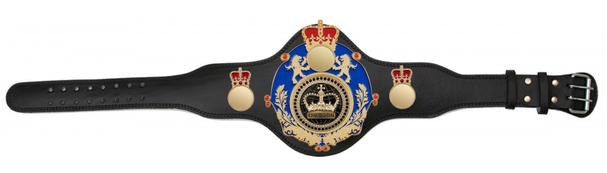 QUEENSBURY PLT LEATHER BLACK CHAMPION CROWN CHAMPIONSHIP BELT - PLTQUEEN/BLUE/G/BLKGEM - AVAILABLE IN 4 COLOURS QUEENSBURY PLT LEATHER BLACK CHAMPION CROWN CHAMPIONSHIP BELT - PLTQUEEN/BLUE/G/BLKGEM - AVAILABLE IN 4 COLOURS